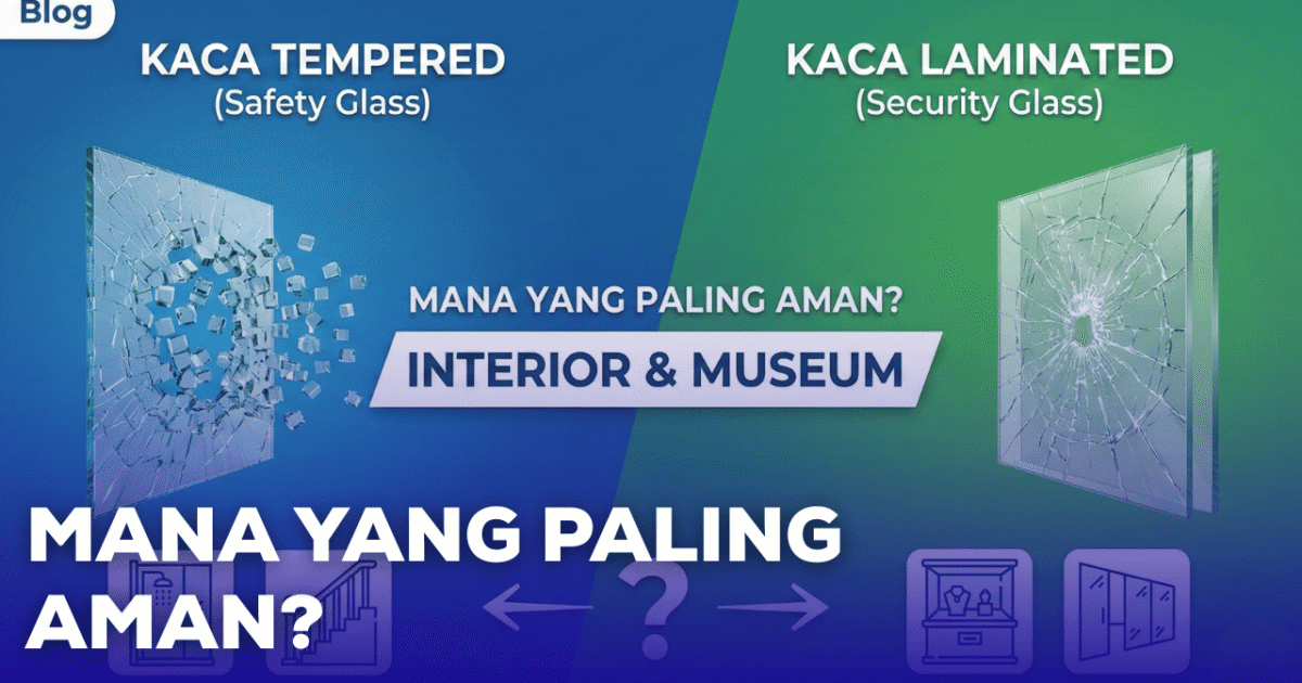 Kaca Tempered vs Laminated