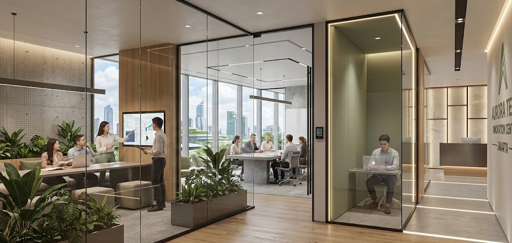 Desain Interior Kantor Modern 2026